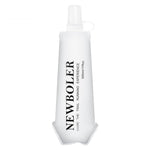 HASTHIP® Soft Flask 500 ml Reutilizable para Running, Senderismo y Ciclismo | Botella Plegable y Antiderrames | Hidratación Deportiva con Acabado Mate Transparente