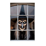 HASTHIP® Halloween Fabric Creepy Curtain Horror Movie Poster Window Door Covering Decor