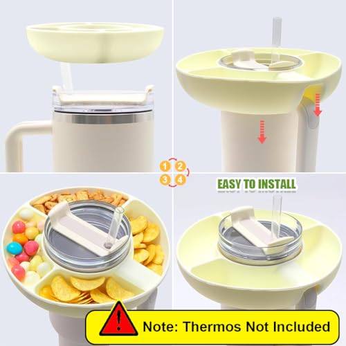 HASTHIP® 4-Grid Snack Tray