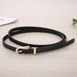 HASTHIP® Cinturón fino de 2 piezas para jeans mujer
