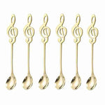 HASTHIP® 10-Piece Gold Mini Leaf Dessert Forks Set - 4.7" Elegant Stainless Steel Fruit, Appetizer, Cake & Salad Forks