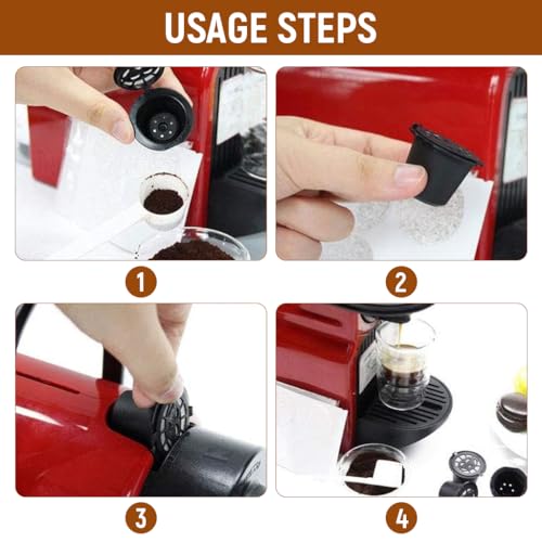 HASTHIP® Reusable Coffee Filter Pods