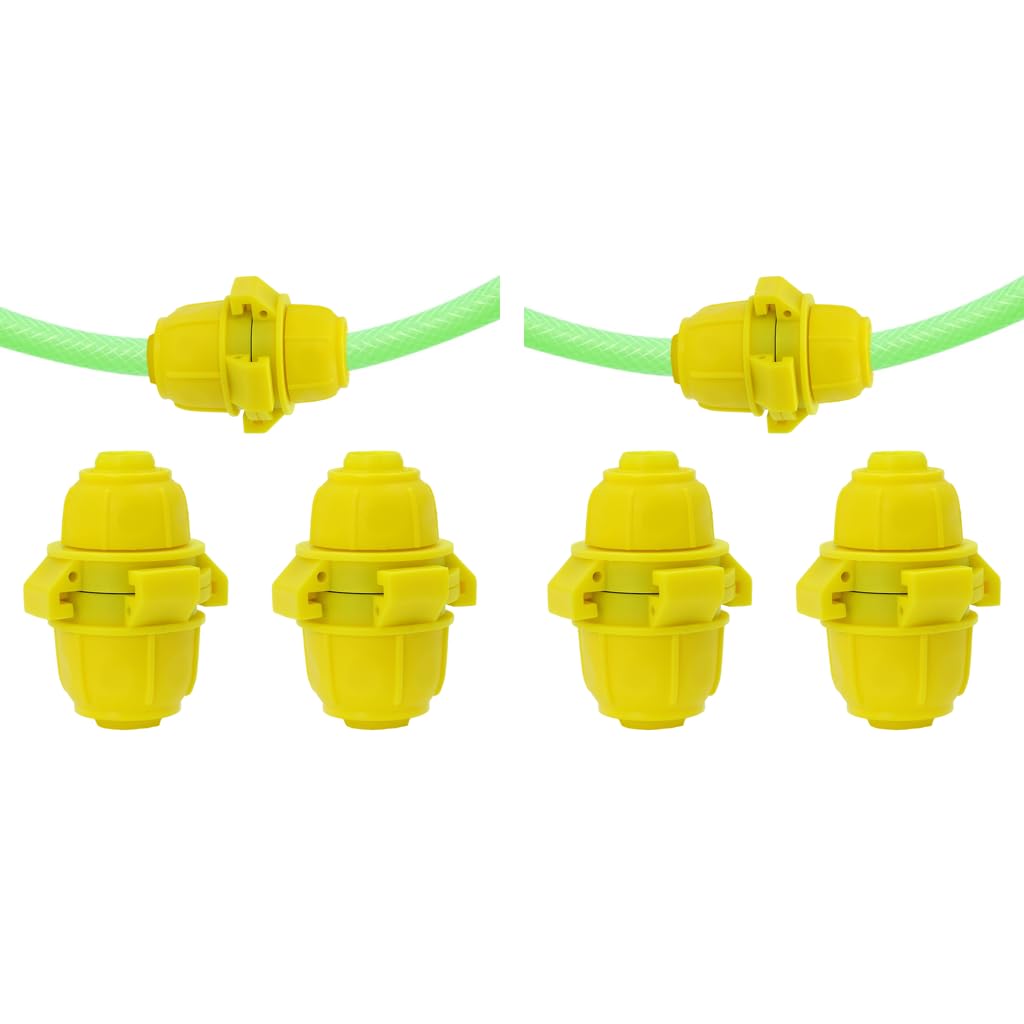 HASTHIP Garden Hose Connectors for Water Pipe Adaptors 3/4 inch to 1/2 inch Pack of 2 | Corrosion Resistant Plastic