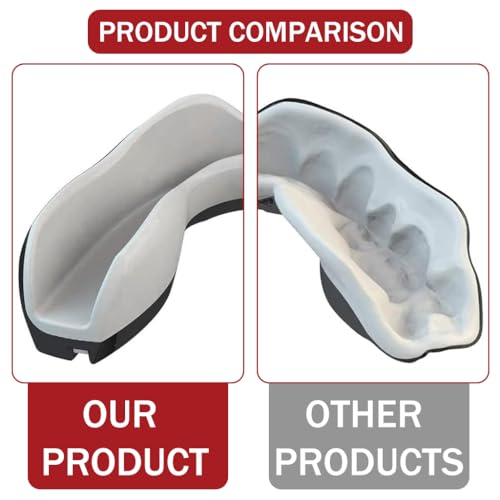 HASTHIP® Mouthguard Slim Fit, Adults and Junior Mouth Guard