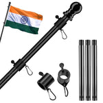 HASTHIP® 116.5CM Telescoping Metal Flag Pole