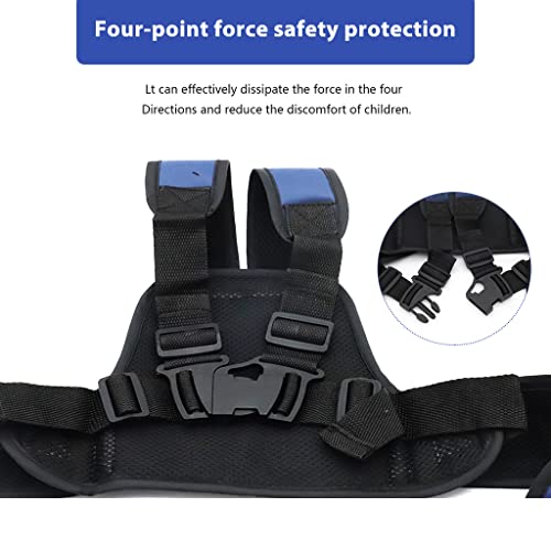 HASTHIP® Kids Safety Belt for Two Wheeler with Reflective Strips