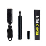 MAYCREATE® Beard Pencil Filler for Men with Bristle Beard Brush Natural Enhancer to Fill, Barber Pencil Mustache Kit for Men Beard, Moustache, Eyebrows