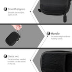 HASTHIP® YourBrand Hard Carrying Case for JBL Go 4/Go 3 Speaker,Waterproof EVA Travel Protective Storage Bag with Hand Strap & Accessory Pocket,Shockproof Anti-Scratch Cover for JBL Go 4/Go 3