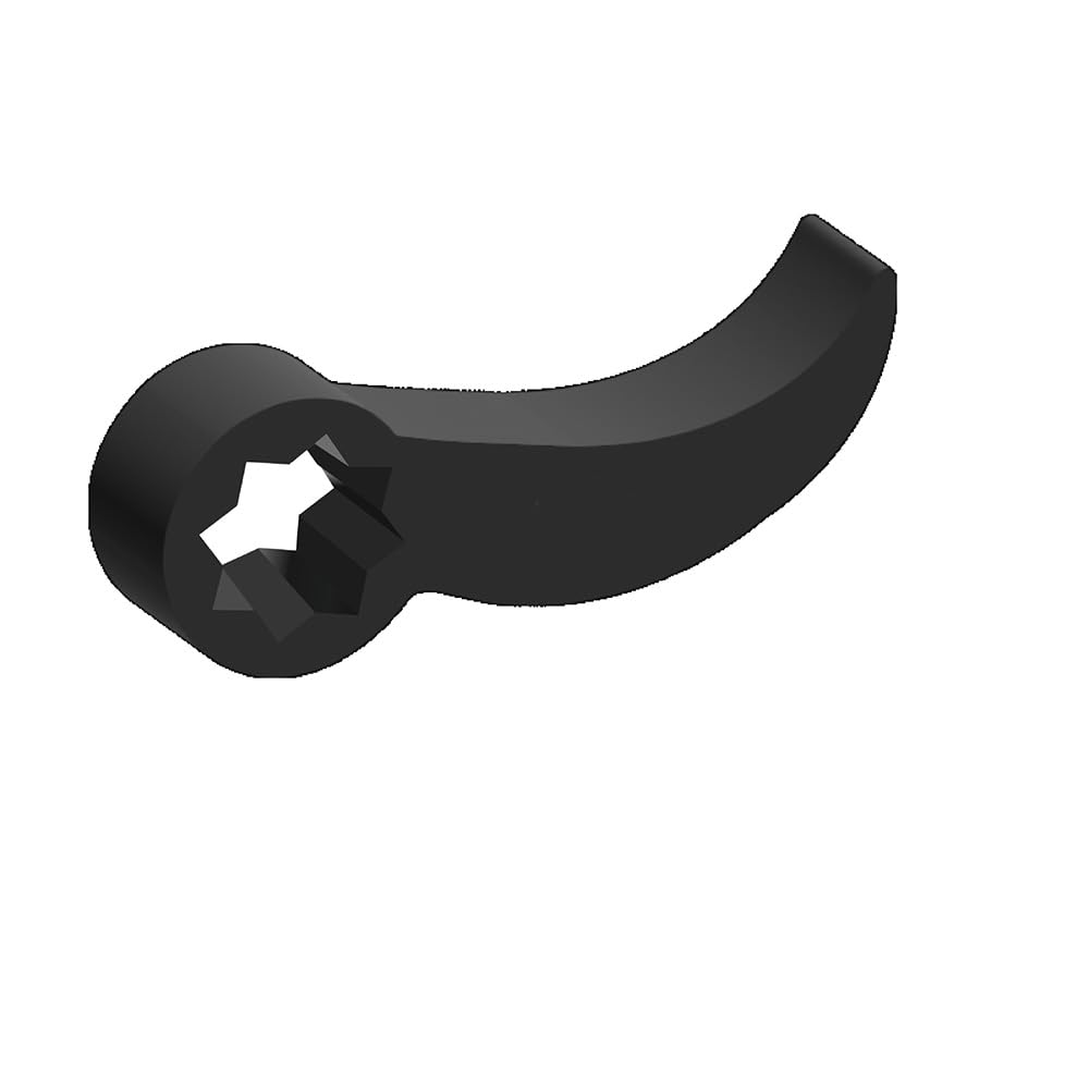 HASTHIP® ELEPHANTBOAT Pry Bar Wrench Adaptor Head, Heavy-Duty Steel Pry Bar Attachment with Star Socket Interface, Universal Lever Extension Tool for Automotive Repair & Mechanical Maintenance