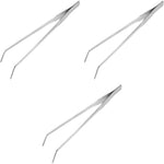 HASTHIP Tweezers for Aquarium 27cm 3 pcs with Straight Design and Stainless Steel Material