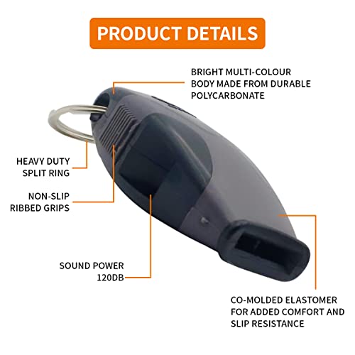 HASTHIP® Whistle for Sports Coach with Lanyard, Professioinal Sports Whistles