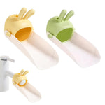 HASTHIP Faucet Water Guide Panels for Kitchen and Bathroom Sinks with Bunny Ear Design | 2Pcs Soft Rubber Grip and Sturdy PP Deflector