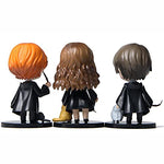 HASTHIP® Harry Potter Character with pet 3 pc /1 Set Action Figures Toys Collectible showpiece Perfect for Gifting,showpiece, Home Decor (Height- 10 cm) (Harry Potter Edition)