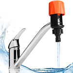 HASTHIP® 1/2" Durable ABS Hose Pipe Connector Leak-Proof Universal Faucet Adapter Quick Release Gardening Hose Adapter for Outdoor Cleaning
