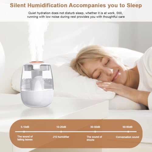 HASTHIP® Humidifier for Room Moisture 1.3L Humidifier for Room