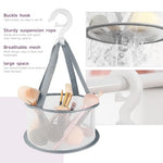 HASTHIP® YourBrand Makeup Brush Cleaner Mat & Foldable Silicone Cleaning Bowl, Hanging Drying Net for Brushes, Sponges & Cosmetic Tools, Portable Washing Scrubber, Travel Makeup Brush Cleaning Set