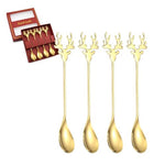 HASTHIP® Christmas Stainless Steel Tea Spoon Set