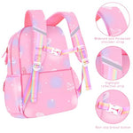 HASTHIP® Mochilas escolares para niñas de 7 a 12 años - Rosa