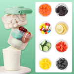 HASTHIP® Baby Food Storage Container with Lids 3 Sizes Kitchen Food Containers Food Grade BPA Free PP Food Containers Leakproof Baby Food Containers Freezer & Microwave Oven Safe, 60ml/120ml/200ml