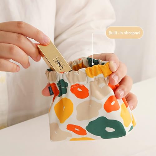 HASTHIP® 6 bolsitas pequeñas para mujer, mini neceser de maquillaje