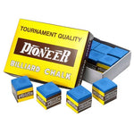 HASTHIP® 12pcs Snooker Chalk, Cue Chalk for Pool, Billiards, Snooker | Small Square Chalk Blocks to Enhance Friction, Spin & Accuracy | Prevent Miscues & Improve Shot Control | Portable & Easy to Use