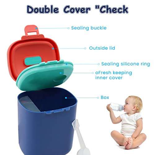 HASTHIP® 430g Baby Formula Dispenser with Scoop and Leveller