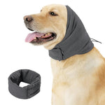 HASTHIP® Dog Ear Muffs, Breathable Pet Headgear, Outdoor Dust Dog Hoodie Head Cover, Four Season Universal Dog Ear Protection Cover Dog Hat Headgear Soothing Ear Protector Muff (Head Circle: 35-48cm)