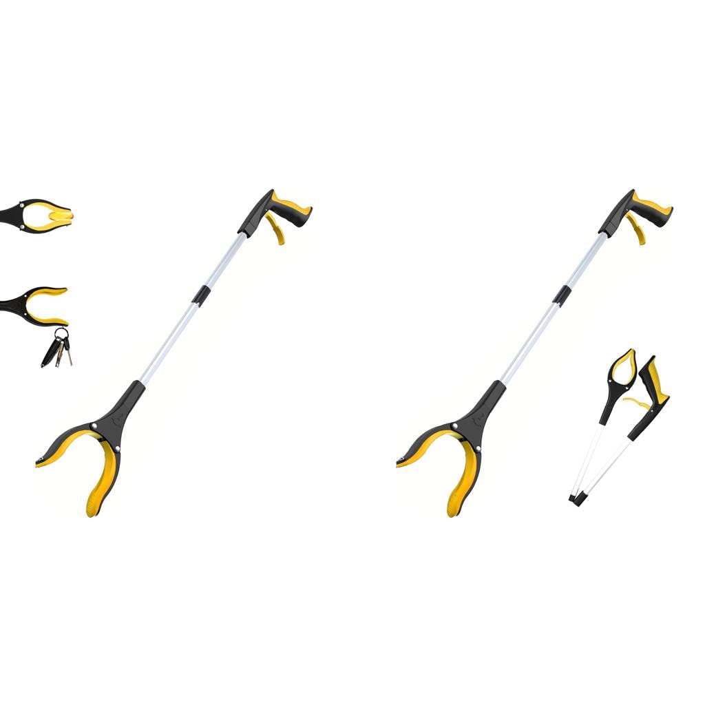 HASTHIP Grabber Reacher Tool 32.6 Inch for Picking Up Litter with Magnet and Ergonomic Handle