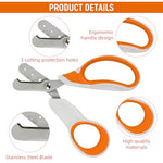 HASTHIP® Stainless Steel Cat Nail Trimmer Cat Nail Clipper Pet Cutter
