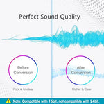 HASTHIP® Zeitel USB Sound Card, USB to 3.5mm Audio Adapter External Stereo Sound Converter for Laptop, PC, PS4, Headset, Microphone, Speakers, Gaming, Plug and Play