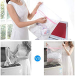 HASTHIP Mesh Laundry Bag Set for Machine Wash with Auto Lock Zippers | 7 Piece Nylon