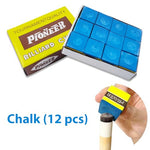 HASTHIP® 12pcs Snooker Chalk, Cue Chalk for Pool, Billiards, Snooker | Small Square Chalk Blocks to Enhance Friction, Spin & Accuracy | Prevent Miscues & Improve Shot Control | Portable & Easy to Use