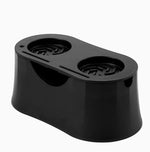 HASTHIP® Caja de Golpeo de Café Espresso 2 en 1 con Tecnología Reducción Ruido,Recipiente Antideslizante Acero Inoxidable para Baristas y Hogar