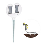 HASTHIP Garden Hose Guide Stake for Lawn and Plant Watering with 27 cm Top Roller | Outdoor Hose Support Holder