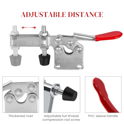 HASTHIP® Toggle Clamp, 220LBS Holding Capacity, Quick Rel
