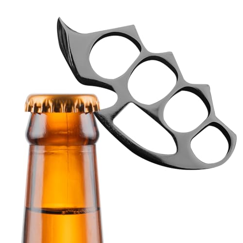 HASTHIP® Bottle Opener, Premium Quality Stainless Steel, Durable & Lightweight Design, Compact & Portable, Perfect for Home, Bar, Kitchen or Travel, Rust-Resistant, Easy to Use