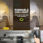 HASTHIP® 68" Led Floor Lamp for Eyelash Extensions
