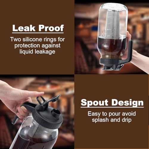 HASTHIP® 64Oz Cold Blew Glass Kettle