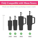 HASTHIP® 12PCS Stanley Straw Cover for Cup 30 40 Oz Taylor Swift Creative Topper Gift for Fans Cute Accessories