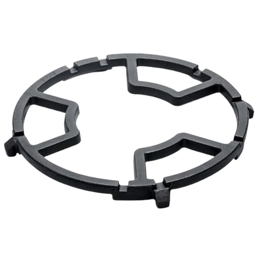 HASTHIP® Cast Iron Wok Ring for Gas Stove, Universal Durable Metal Kitchen Burner Stand, Gas Burner Accessories