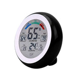 HASTHIP Hygrometer Humidity Gauge Meter for Indoor and Outdoor Use with IPX6 Sensor | LCD Color Display and 60m Wireless Range