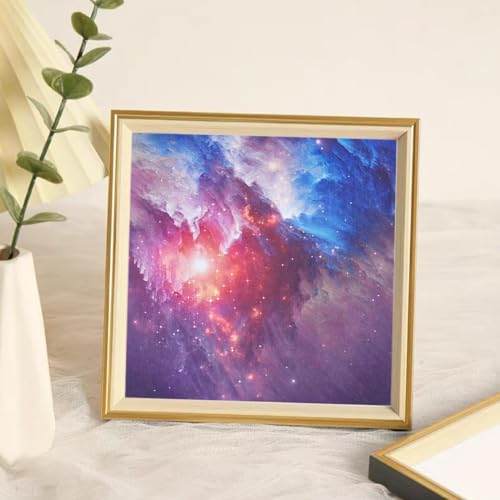 HASTHIP® 100 Sheets Double Sided Origami Paper for Kids Grown-ups 12 Vibrant Designs Beautiful Galaxy Outer Space Easy Folding Scrapbook Arts Crafts School 6x6 inch 200PCS