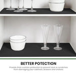 HASTHIP® 40 * 300CM Non-Adhesive Shelf Liners for Kitchen Cabinets