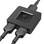 HASTHIP® ZORBES2-In-1 HDMI Bi-Directional Switcher, HDMI 2.0 Splitter/Selector, 4K@60Hz Ultra HD with Backward Compatibility, HDMI 2.0 Splitter for TV, Monitor, PS5, Xbox, Laptop & Streaming Devices