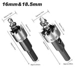 5Pcs Professional 16-30Mm Hss Drill Bits Set Hole Saws Drill Bit Stainless High Speed Steel Metal Alloy, Hex