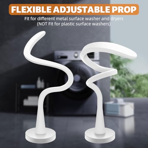 HASTHIP® Flexible Magnetic Door Prop for Front Load Washing Machine and Dryer, Adjustable Ventilation Door Holder with Strong Magnet