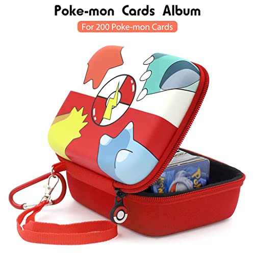 HASTHIP Paw Pokemon Card Binder - 200 Pocket Trading Card Holder Hasthip HASTHIP Paw Pokemon Card Binder - 200 Pocket Trading Card Holder Hasthip