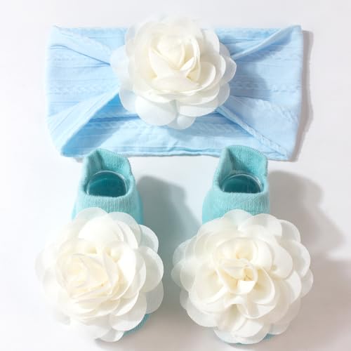 HASTHIP® Baby Girl Headbands and Socks
