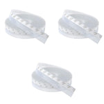 HASTHIP Window Seal Strip for Doors and Windows 10m 35mm | Transparent Silicone 3 pcs