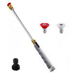 HASTHIP Water Sprayer Gun for Gardening and Car Washing with 2 Nozzles | Aluminum Alloy Body